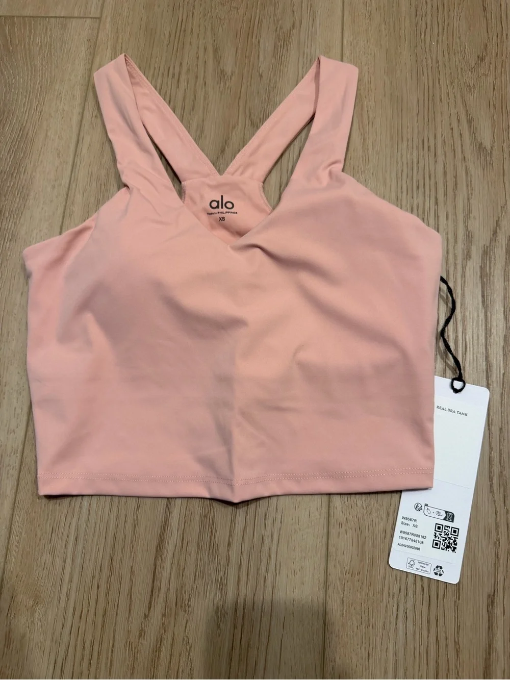ALO Airbrush Real Bra Tank